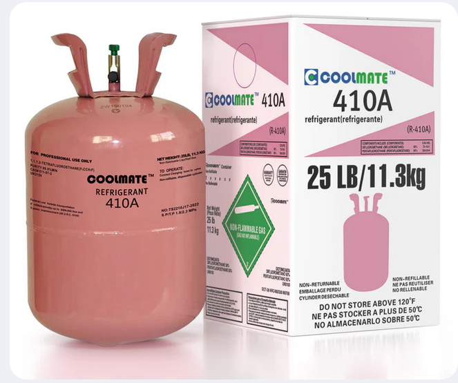 R-410A Refrigerant 25LB |CoolmateGas Refrigerant