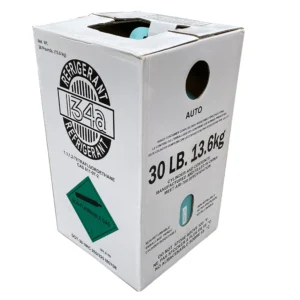 R-134a Automotive A/C Refrigerant – 30lb Factory Sealed Cylinder | Trusted Refrigerant for Vehicle Air Conditioning