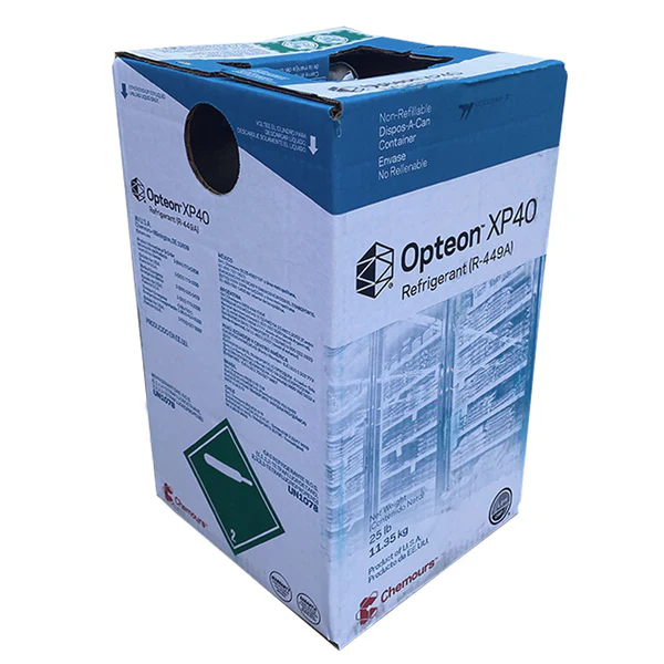 R-449A Refrigerant – XP40 Factory Sealed Cylinder | HFO Blend | Low-GWP Replacement for R-404A & R-22